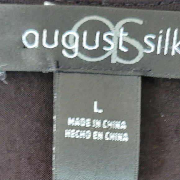 August Silk black blouse - Picture 2 of 4